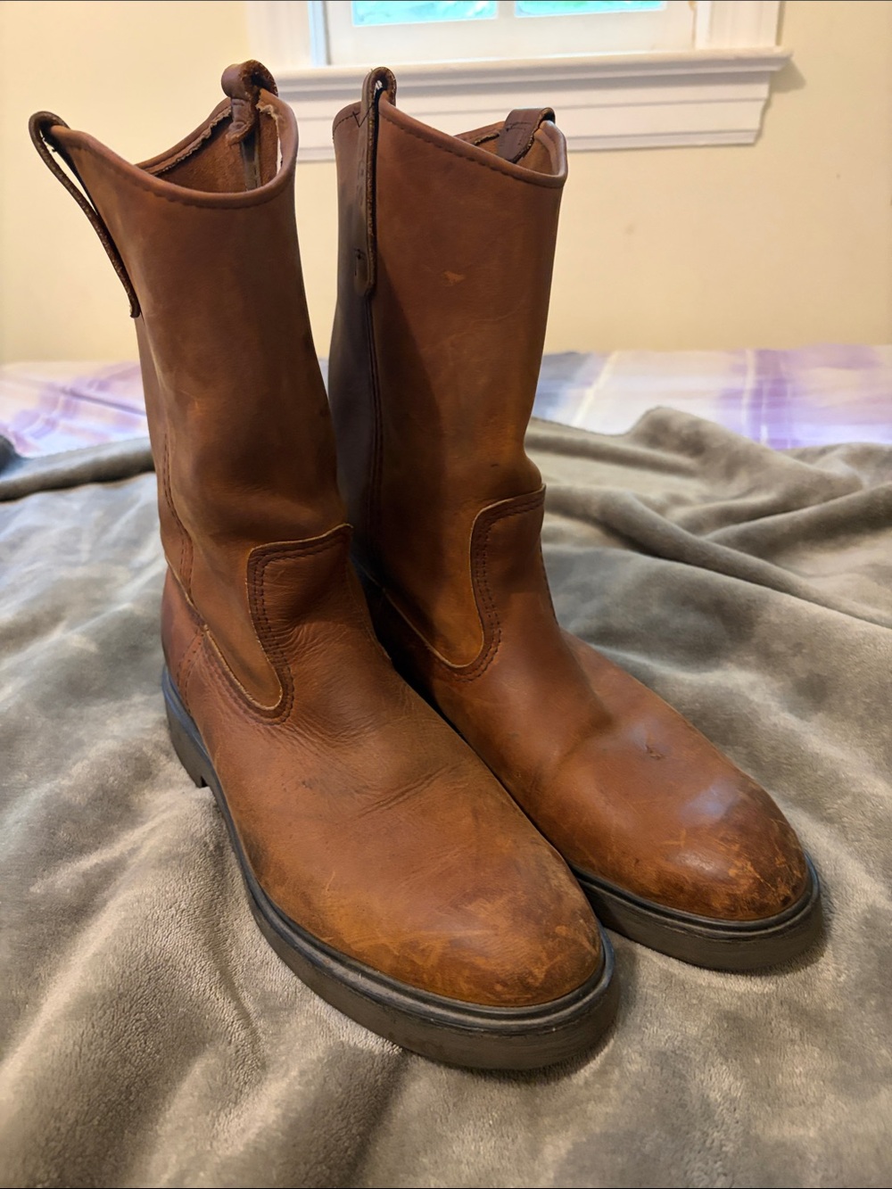 Red Wing Pecos Made in  USA Goodyear welt us men's size 10
